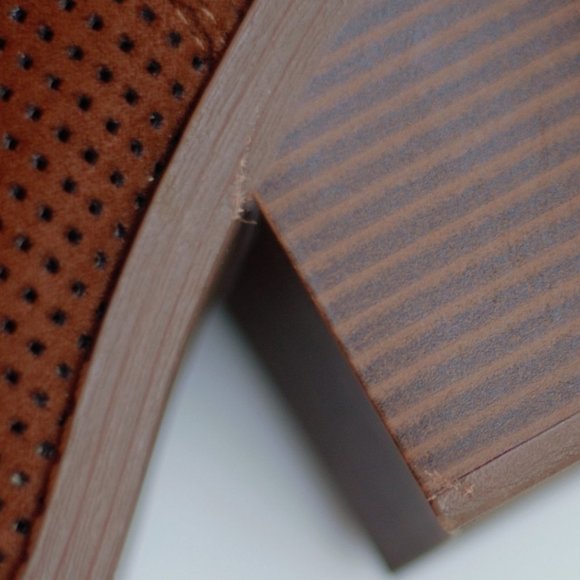 Brown/Cognac Heeled Booties - Picture 7 of 7